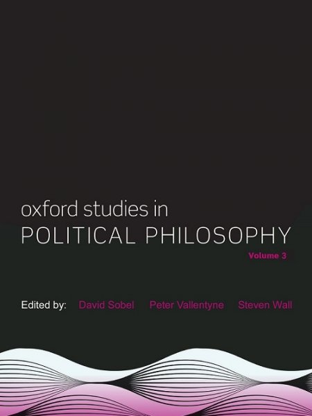 Published Volumes | Oxford Studies In Political Philosophy